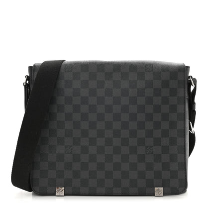 Louis Vuitton Damier Graphite District MM 1 of 10