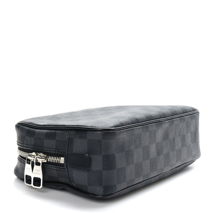Louis Vuitton Damier Graphite Toilet Pouch GM 4 of 8