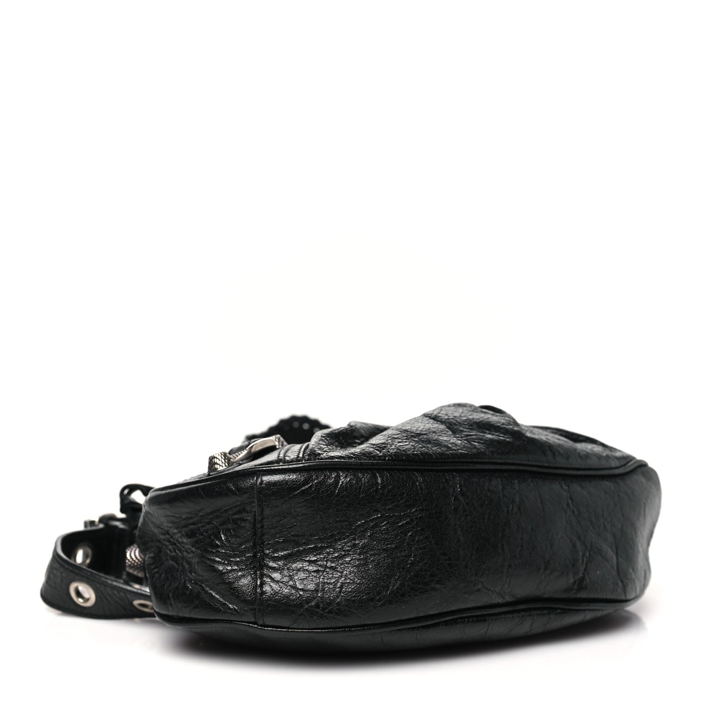 Agneau Arena Le Cagole Shoulder Bag XS Black