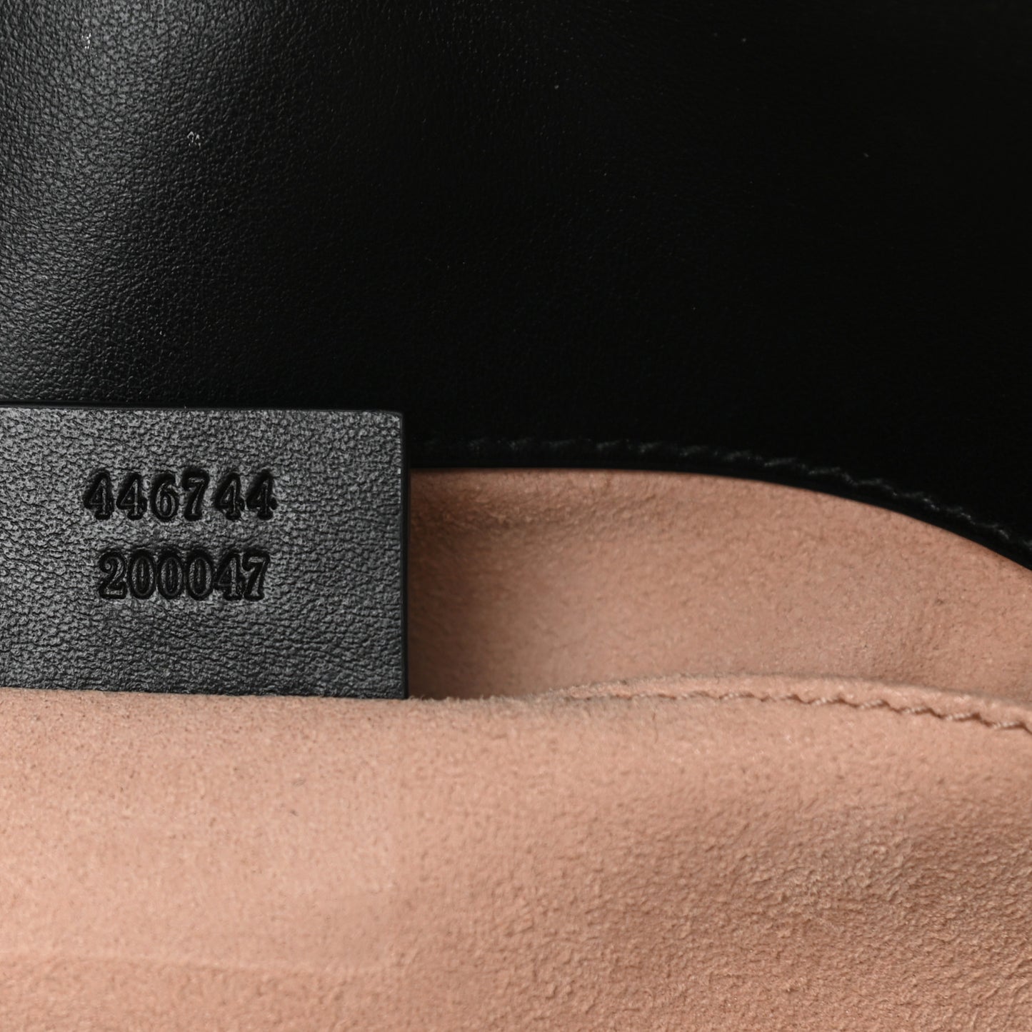 Calfskin Matelasse Mini GG Marmont Shoulder Bag Black