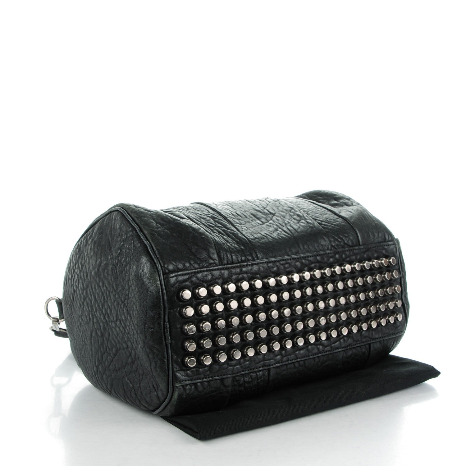 Alexander Wang Pebbled Lambskin Rocco Black Nickel Hardware 4 of 8