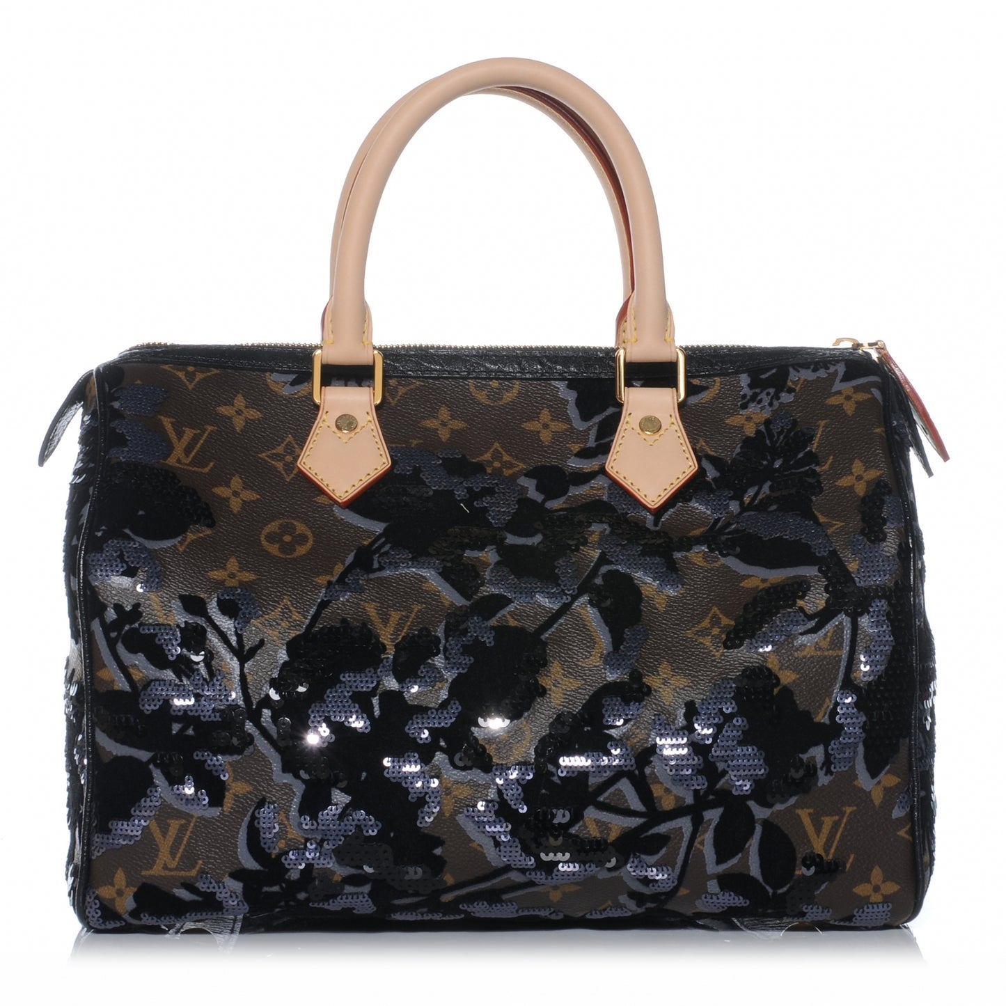 Monogram Fleur De Jais Sequins Speedy 30