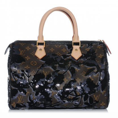 Louis Vuitton Monogram Fleur De Jais Sequins Speedy 30 1 of 7