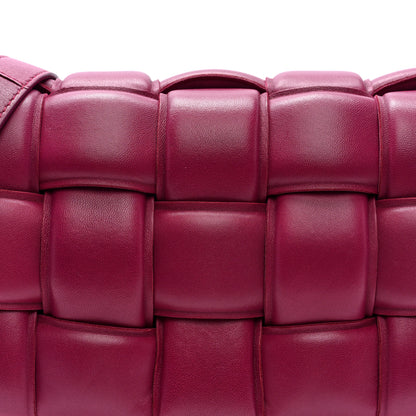 Bottega Veneta Nappa Maxi Intreccio Padded Cassette Crossbody Bag Cinnabar 7 of 9