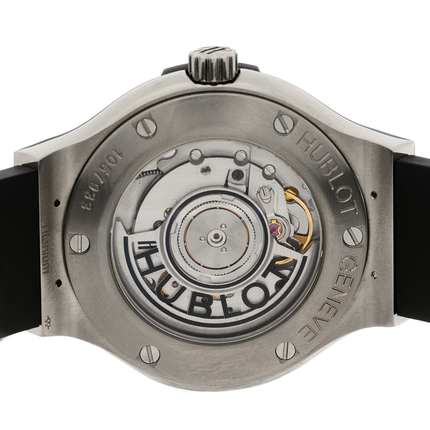 Hublot Titanium Rubber 38mm Classic Fusion Automatic Watch Black 565.NX.1470.RX.1204 4 of 5