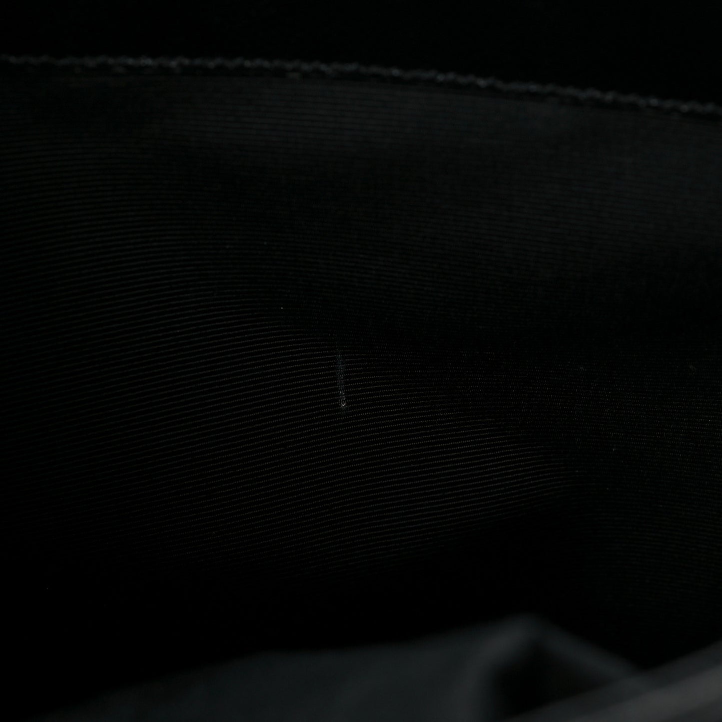 Grain De Poudre Classic Monogram Shopping Bag Black