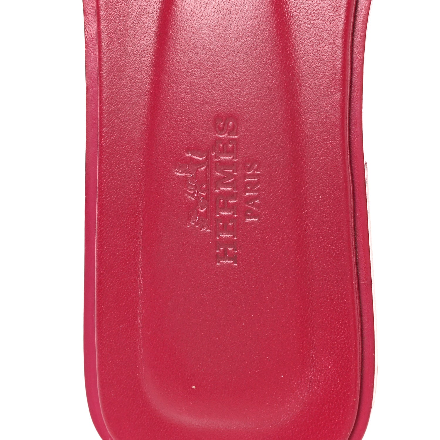 Hermes Epsom Oran Sandals 36 Rose FRAMBOISE 8 of 9
