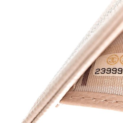 Chanel Caviar Timeless CC Compact Flap Wallet Beige 8 of 9