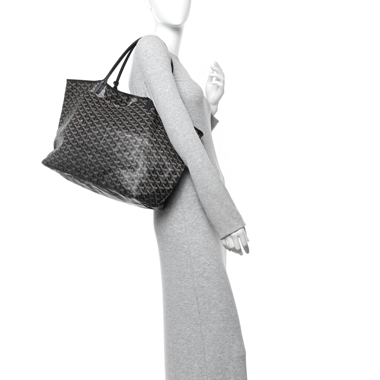 Goyard Goyardine Saint Louis GM Black 2 of 19