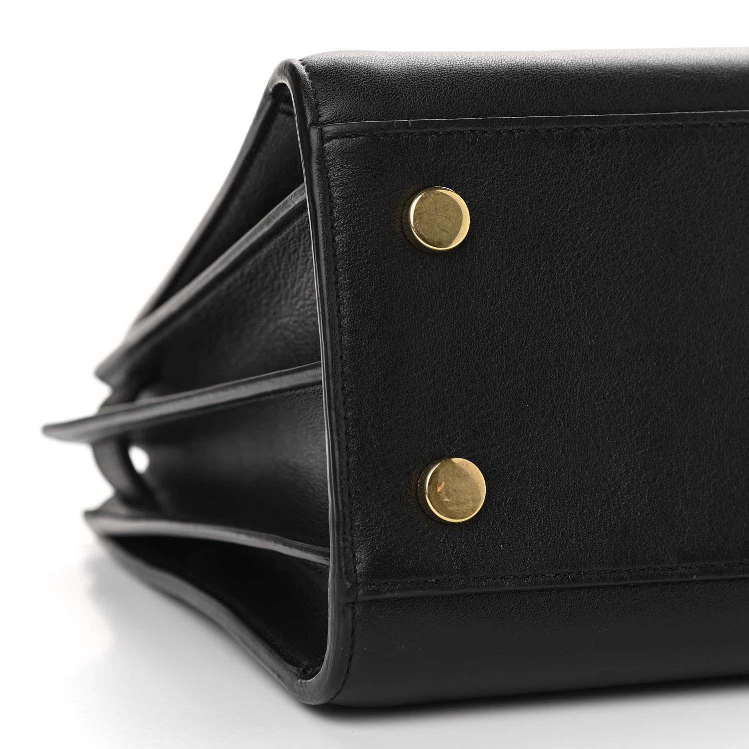 Saint Laurent Grained Calfskin Small Sac De Jour Black 8 of 9