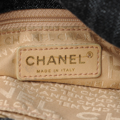 Chanel Denim XL Coco Cabas Tote Dark Blue 7 of 10