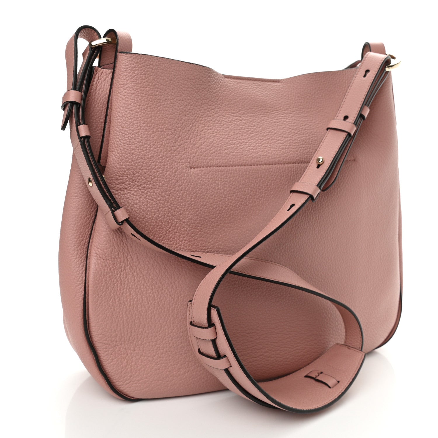 Salvatore Ferragamo Calfskin Reverse Hobo Antique Rose 2 of 10