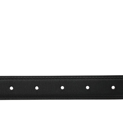 Hermes Swift Epsom 24mm Mini Constance H Belt 85 34 Black Gold 3 of 6