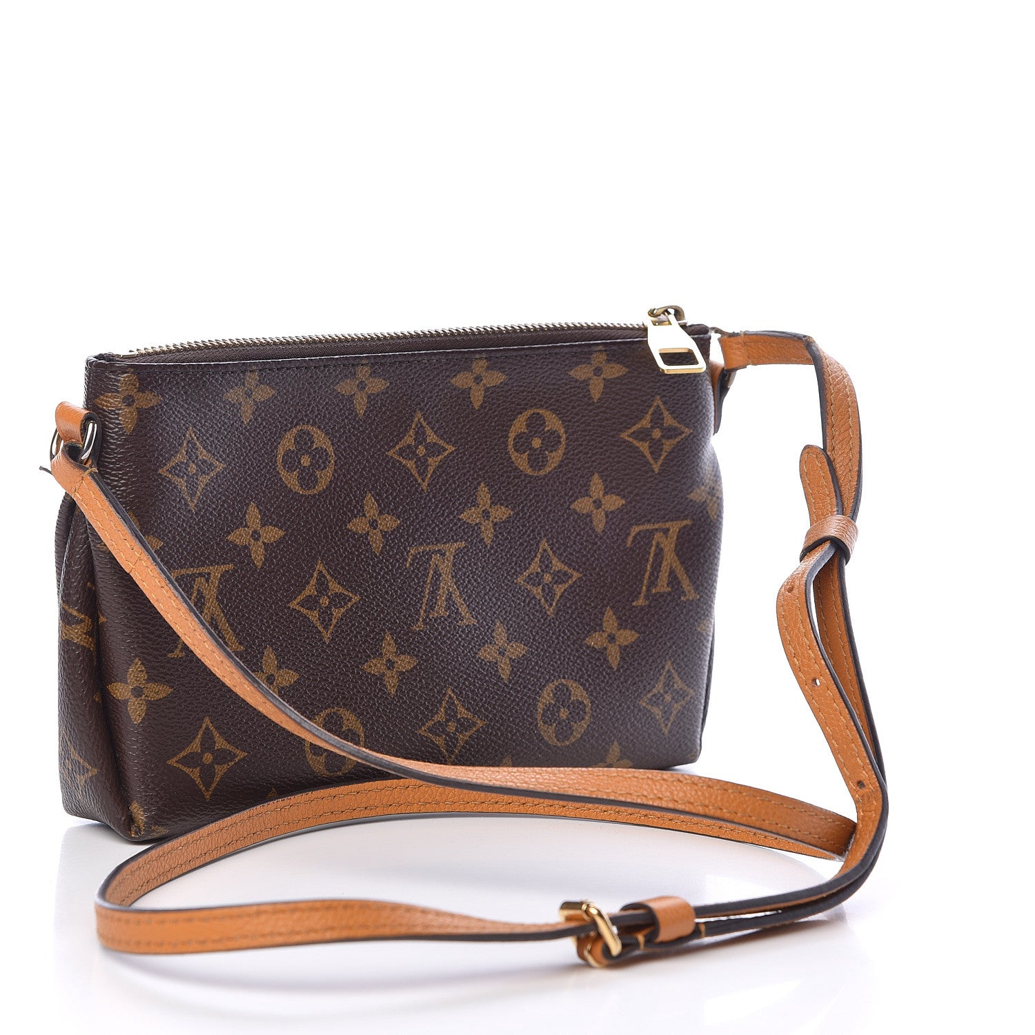 Louis Vuitton Monogram Pallas Crossbody Safran 3 of 24