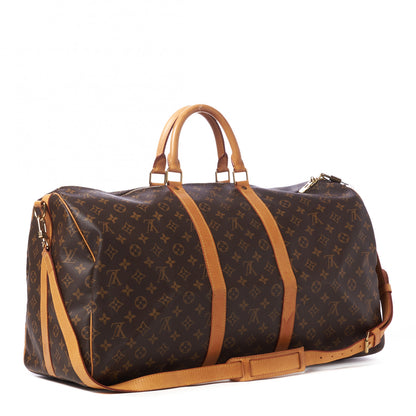 Louis Vuitton Monogram Keepall Bandouliere 55 3 of 11