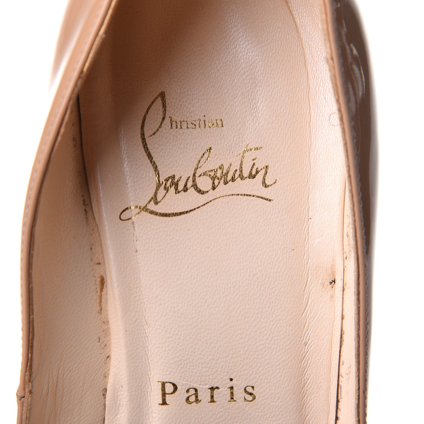 Patent New Very Prive 120 Pumps 38.5 Nude