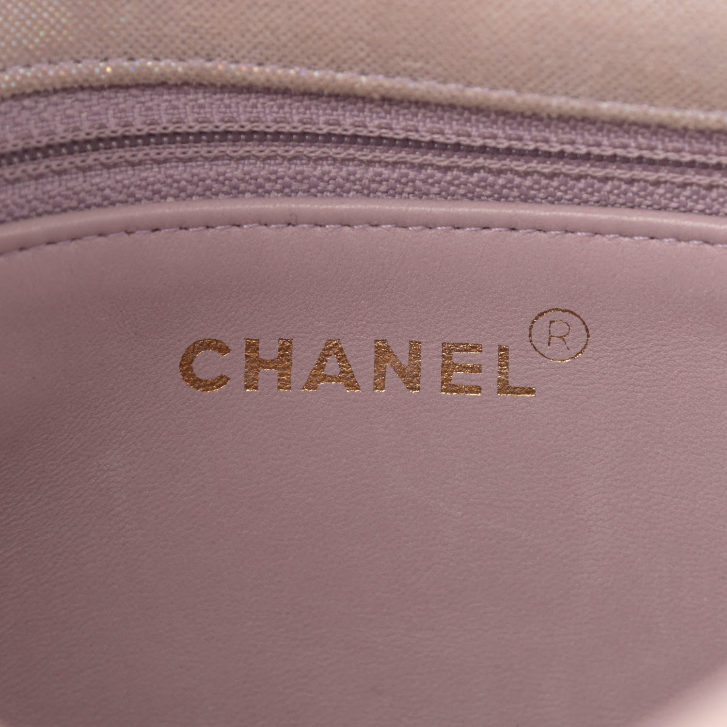Chanel Iridescent Canvas Mini Camellia Flap Light Purple 6 of 18