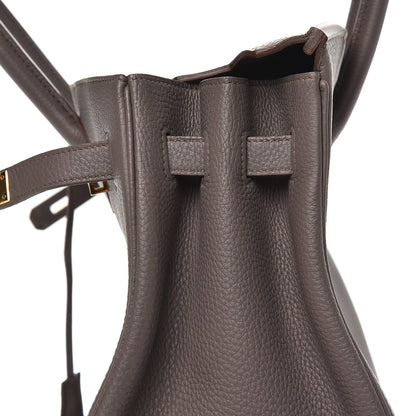 Hermes Togo Birkin 35 Etain 31 of 33
