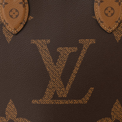 Louis Vuitton Reverse Monogram Giant Onthego MM 7 of 9