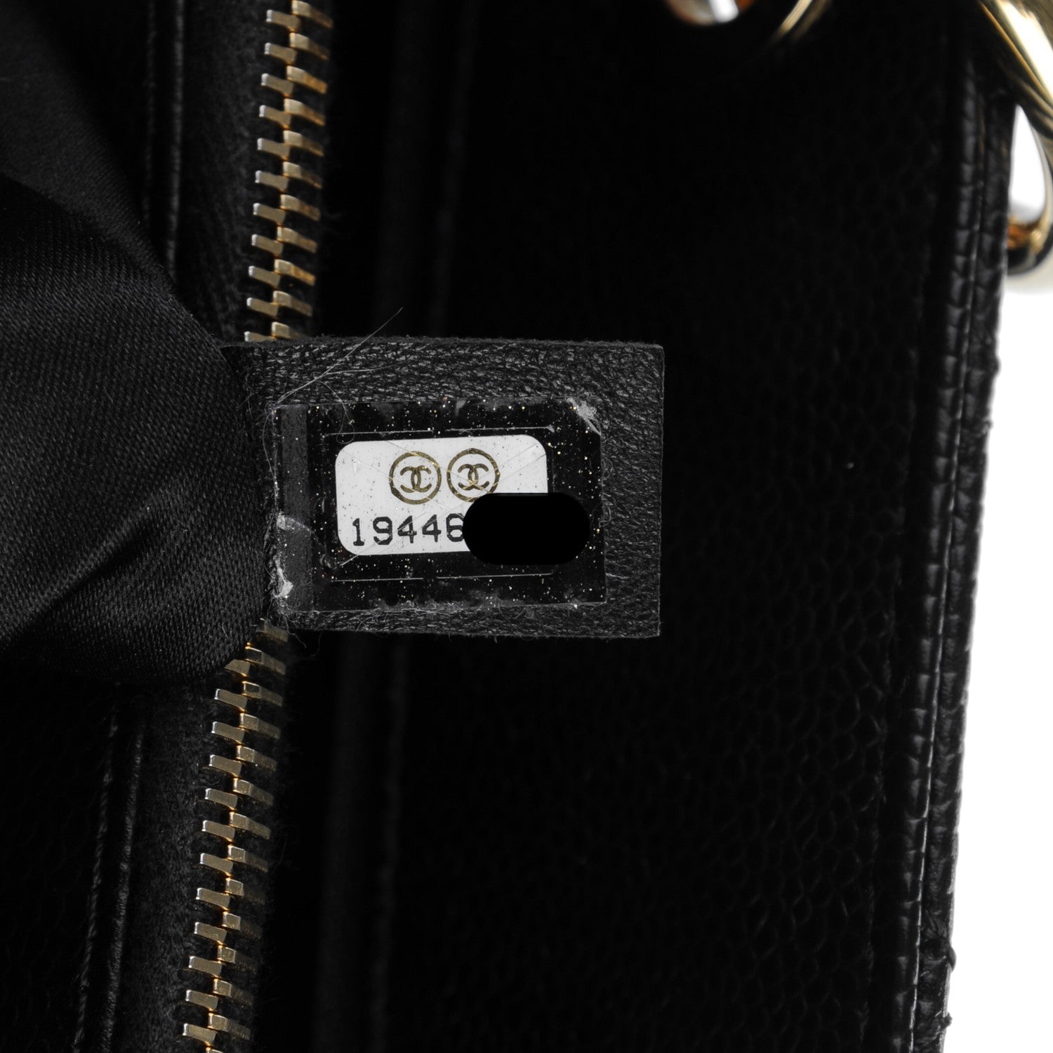 Chanel Caviar Quilted Grand Shopping Tote GST Black 7 of 7