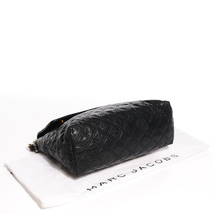 Marc Jacobs Lacquered Lambskin The XL Single Flap Black 5 of 12