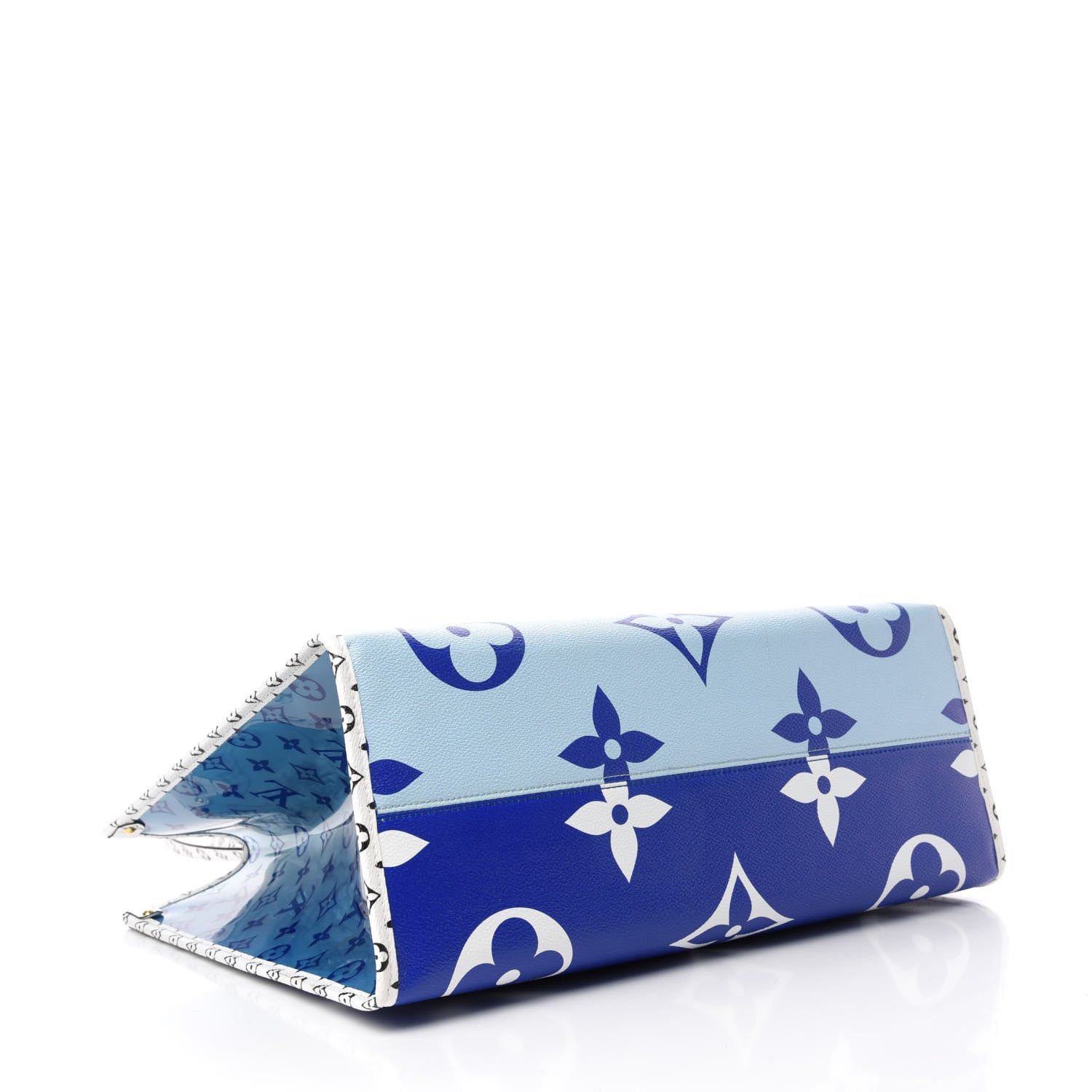 Louis Vuitton Monogram Giant Saint Tropez Onthego Blue 4 of 12