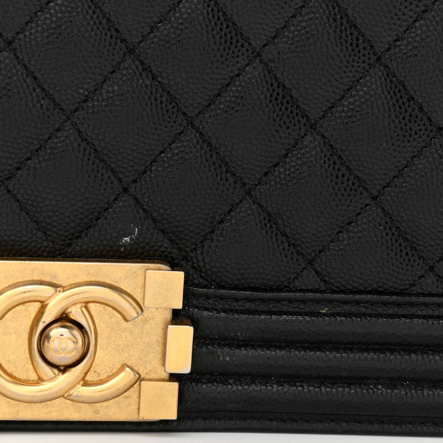 Chanel Caviar Quilted New Medium Boy Flap Black 13 of 14