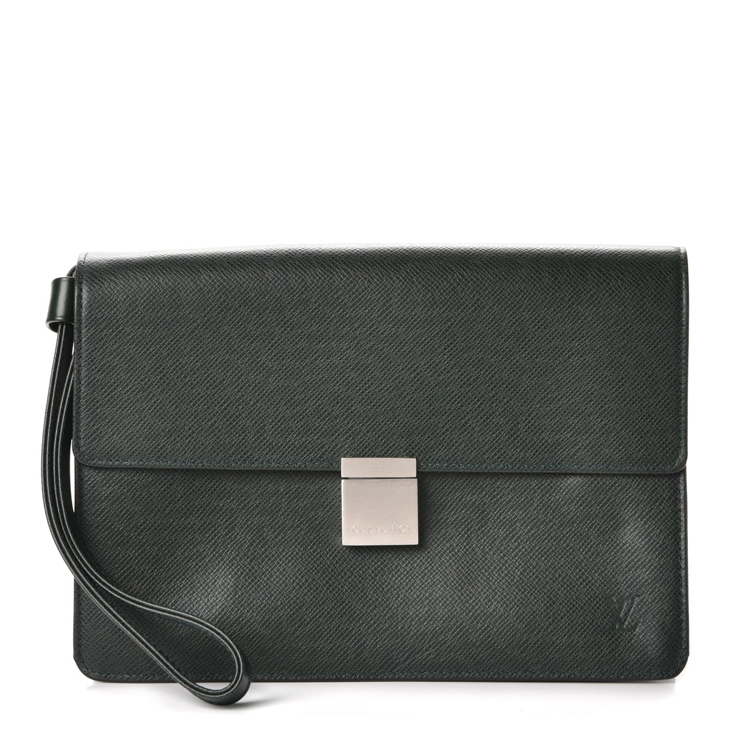 Louis Vuitton Taiga Selenga Pochette Epicea 1 of 7