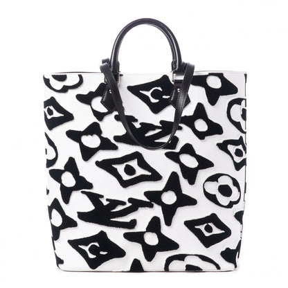 Louis Vuitton X UF Tufted Monogram Tufted Cabas White Black 1 of 8