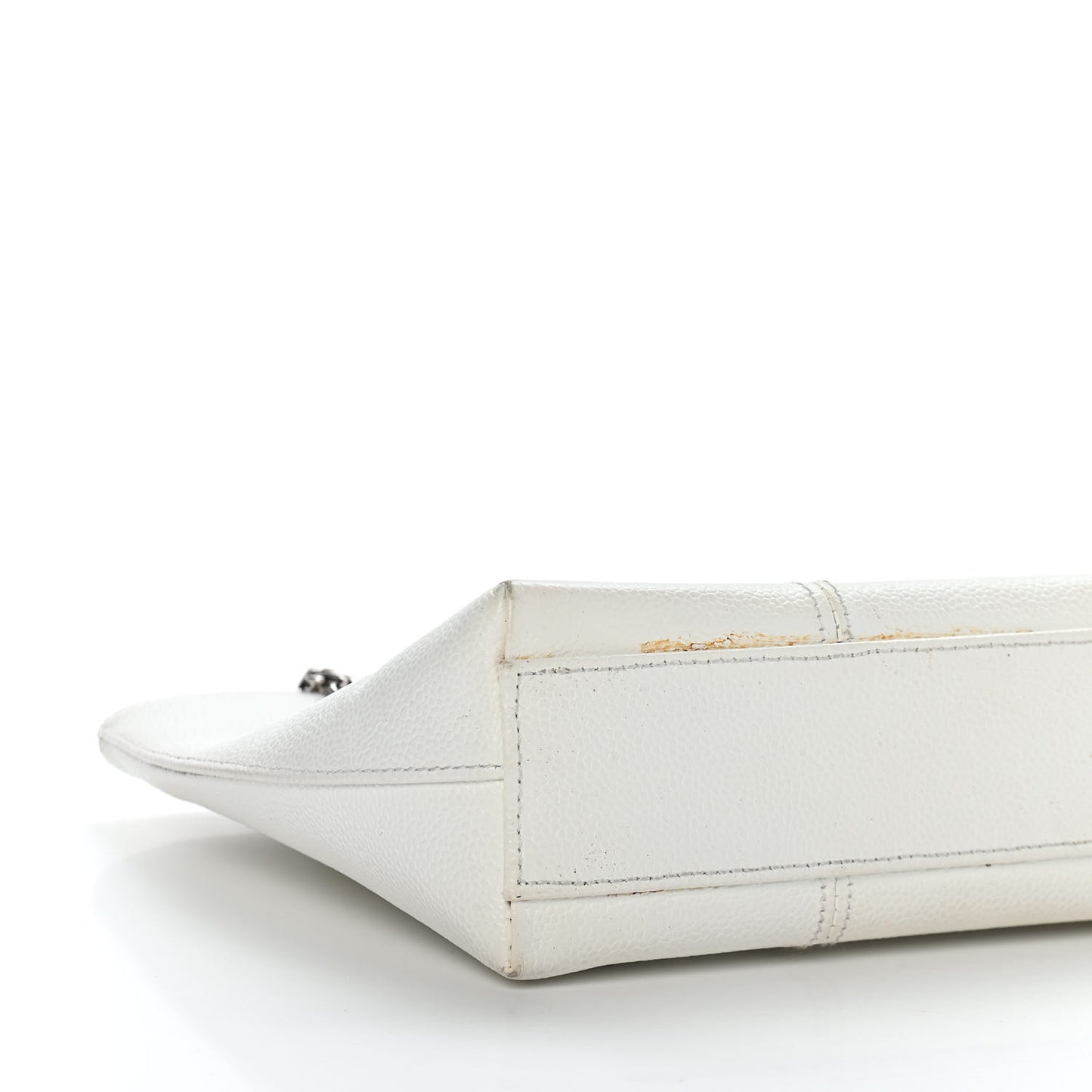 Caviar Shopper Tote White