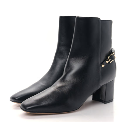 Valentino Garavani Nappa Rockstud 40mm Ankle Boots 37 Black 3 of 8