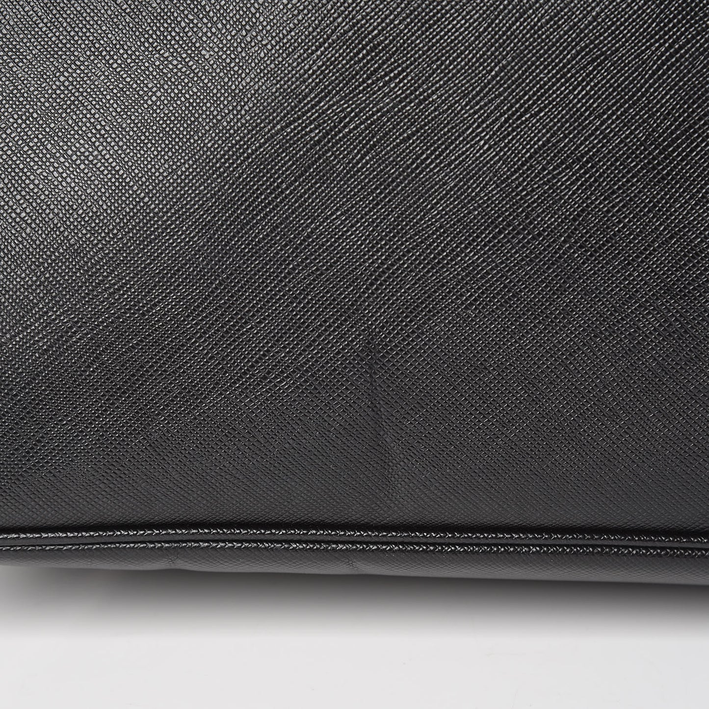 Saffiano Lux Large Tote Black