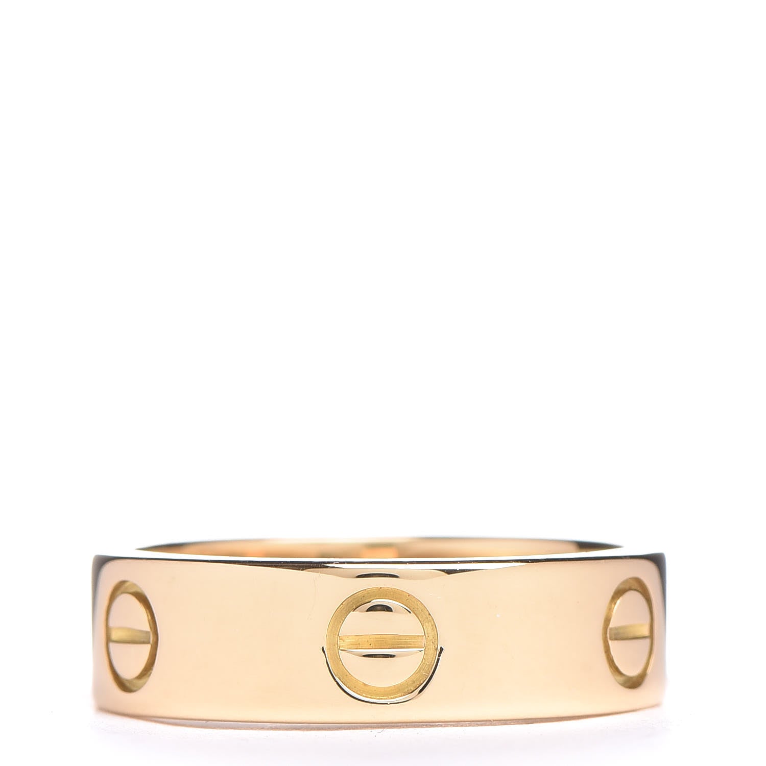 Cartier 18K Yellow Gold 5.5mm LOVE Ring 58 8.25 3 of 6