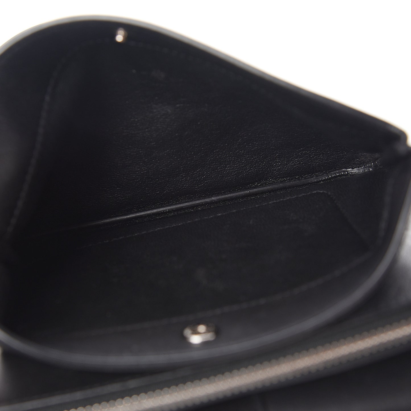 Calfskin Monogram Tri Pocket Crossbody Bag Black