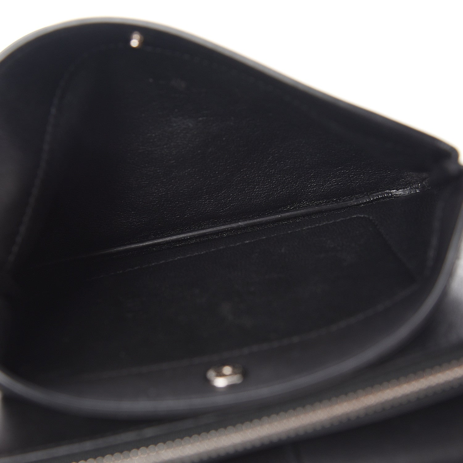 Saint Laurent Calfskin Monogram Tri Pocket Crossbody Bag Black 5 of 10