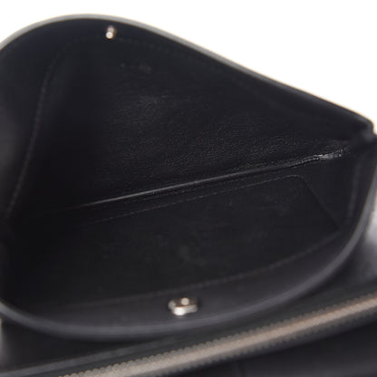 Saint Laurent Calfskin Monogram Tri Pocket Crossbody Bag Black 5 of 10