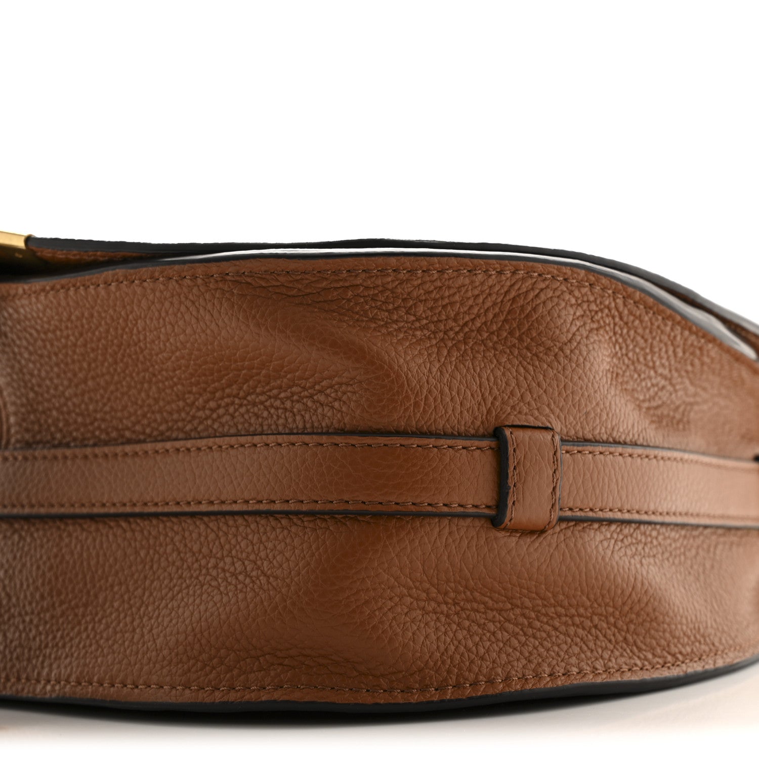 Chloe Calfskin Medium Marcie Round Crossbody Bag Tan 11 of 15