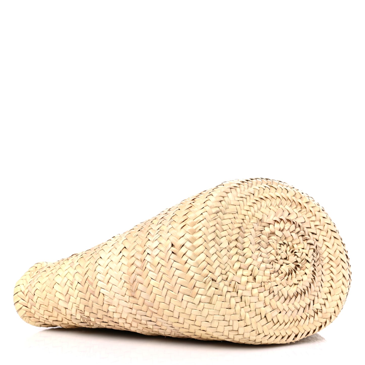 Woven Straw Loubishore Tote Beige