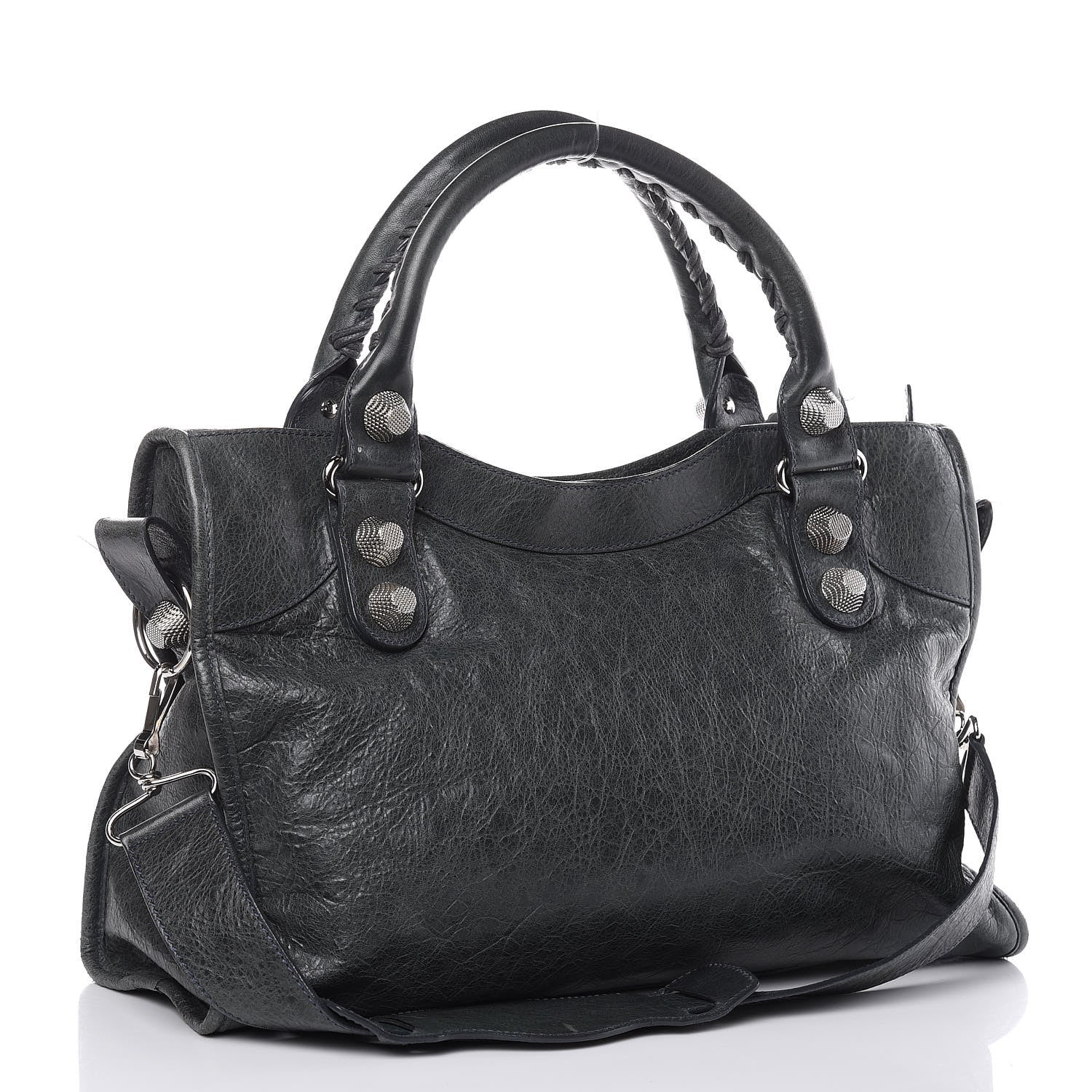 Balenciaga Agneau Giant 21 Silver Hardware City Anthracite 3 of 14