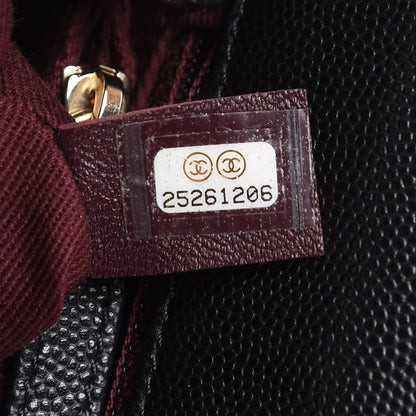 Chanel Caviar Quilted Small Coco Handle Flap Black 8 of 13
