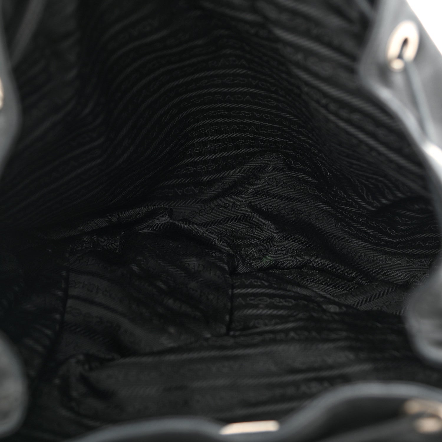 Prada Calfskin Backpack Black 5 of 14