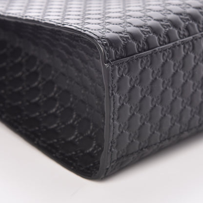 Gucci Microguccissima Medium Emily Chain Shoulder Bag Black 8 of 9