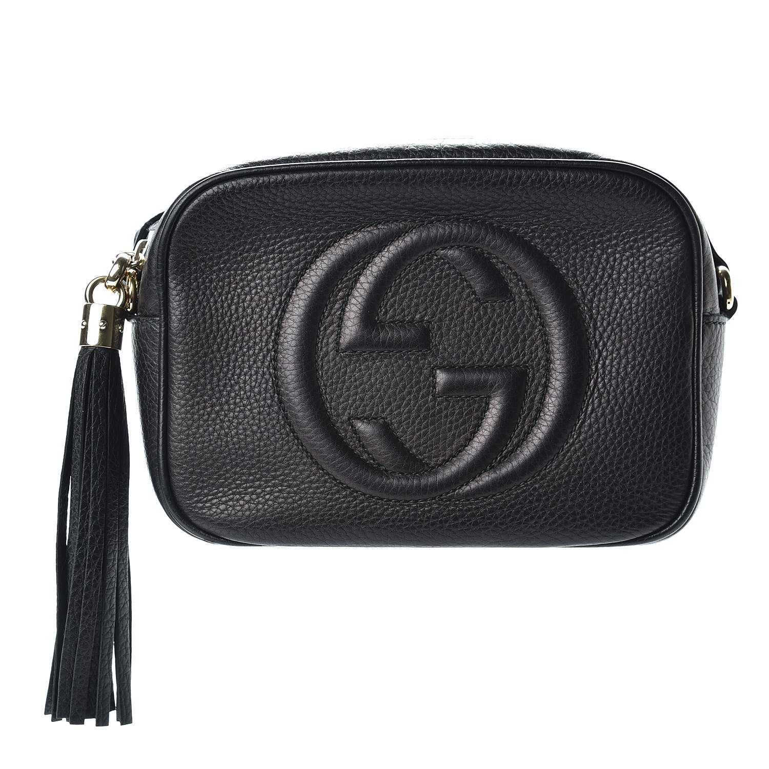 Gucci Pebbled Calfskin Small Soho Disco Bag Black 1 of 10