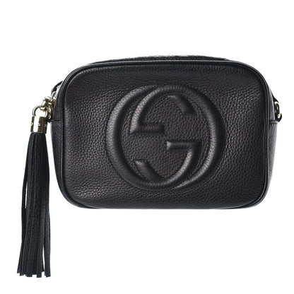 Gucci Pebbled Calfskin Small Soho Disco Bag Black 1 of 10