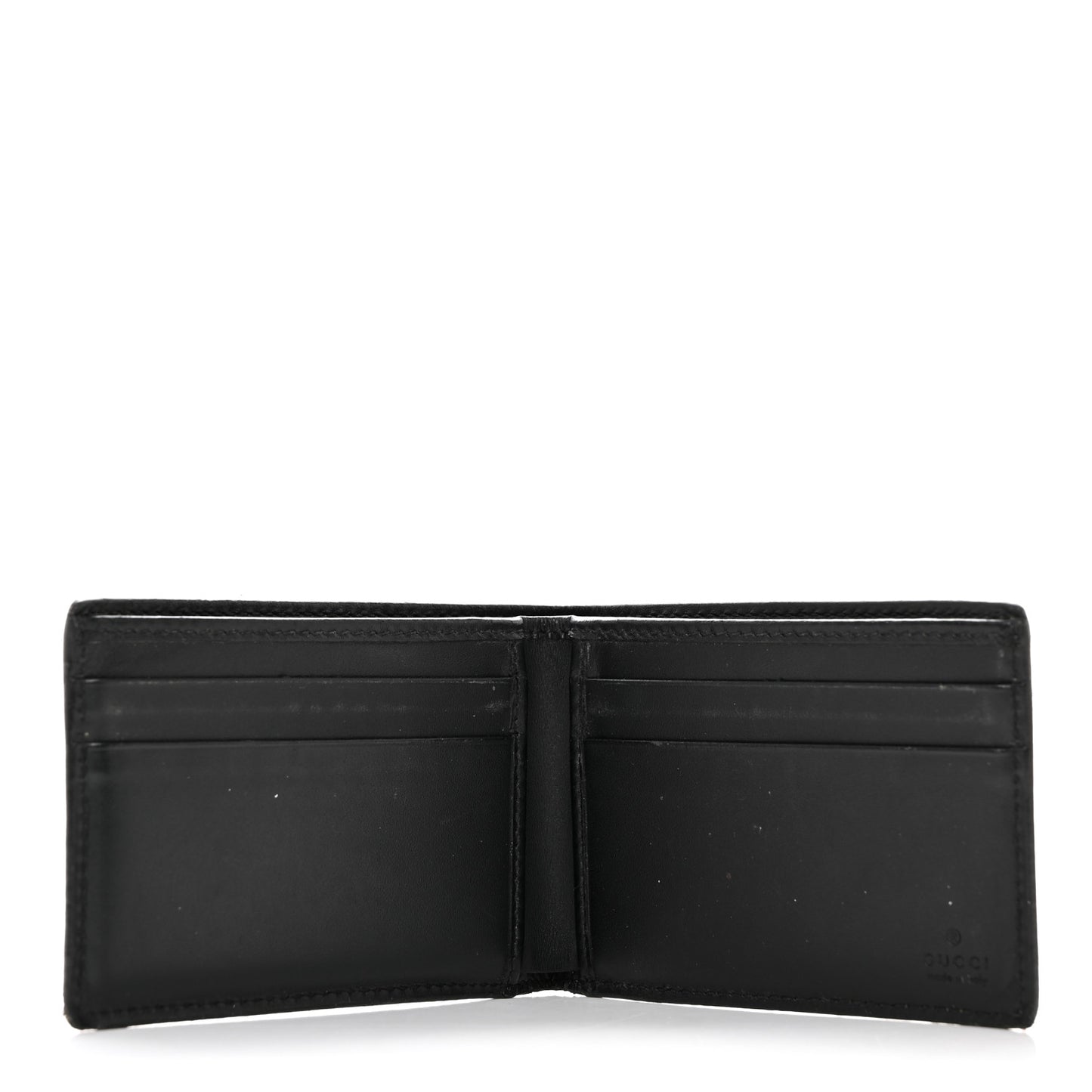 GG Supreme Monogram Kingsnake Bi-Fold Wallet Beige