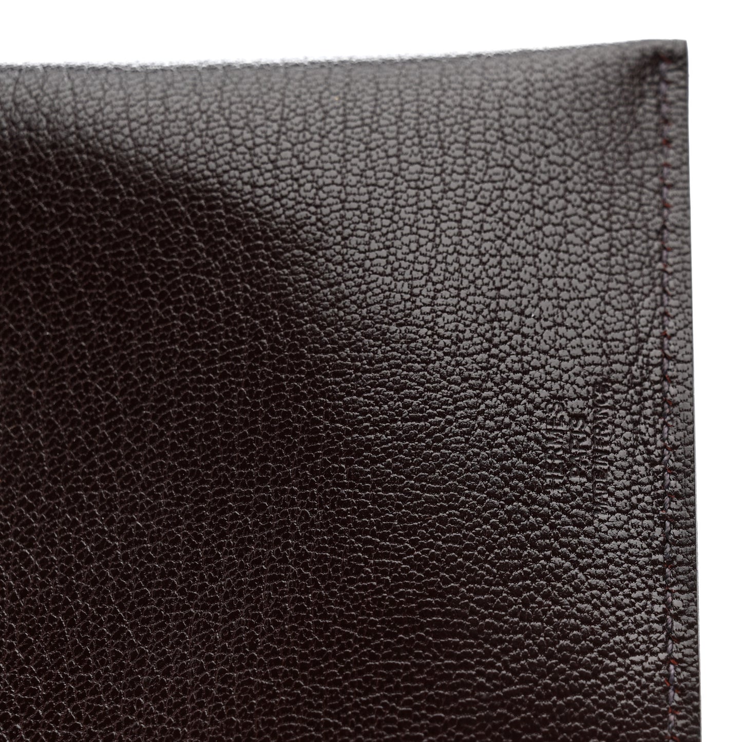 Chevre Mysore Tarmac PM Passport Holder Rouge Sellier