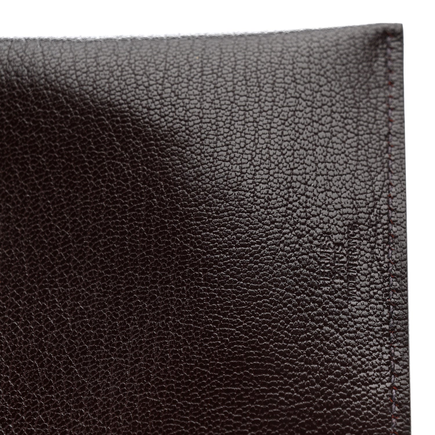 Hermes Chevre Mysore Tarmac PM Passport Holder Rouge Sellier 6 of 6