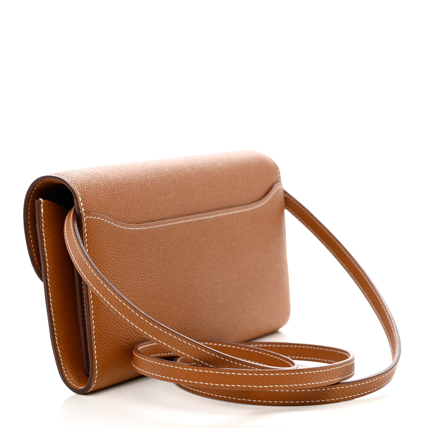 Hermes Epsom Constance Long Wallet To Go Gold 3 of 9