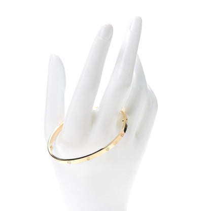 Cartier 18K Yellow Gold Small LOVE Bracelet 18 2 of 7