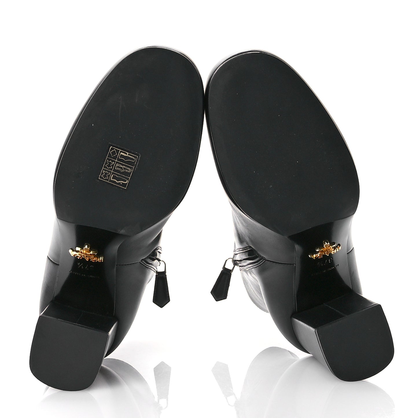 Vitello Ankle Boots 37.5 Black